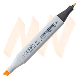 Copic Classic Marker - Milky White E51 marker and swatch