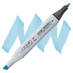 Copic Classic Marker - Mint Blue B01 marker and swatch