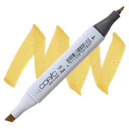 Copic Classic Marker - Mustard Y26 marker and swatch
