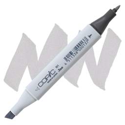 Copic Classic Marker - Neutral Gray N-1 marker and swatch