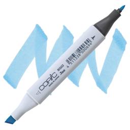 Copic Classic Marker - New Blue BG02 marker and swatch