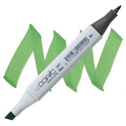 Copic Classic Marker - Nile Green G07 marker and swatch