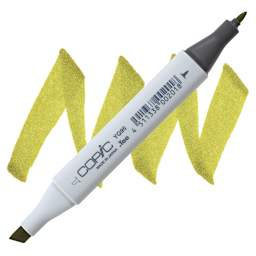 Copic Classic Marker - Pale Olive YG95 marker and swatch