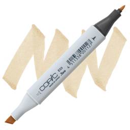 Copic Classic Marker - Raw Silk E53 marker and swatch