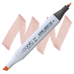 Copic Classic Marker - Rose Salmon R02 marker and swatch