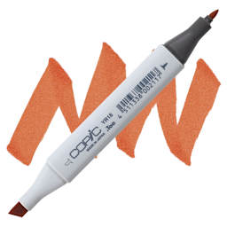 Copic Classic Marker - Sanguine YR18 marker and swatch