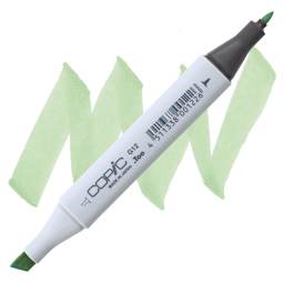 Copic Classic Marker - Sea Green G12 marker and swatch