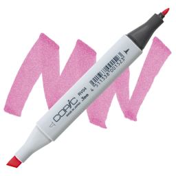 Copic Classic Marker - Shock Pink RV04 marker and swatch