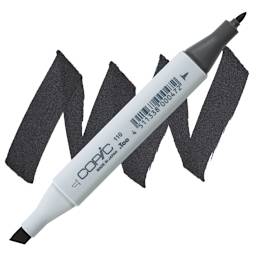 Copic Classic Marker - Special Black 110 marker and swatch