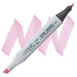 Copic Classic Marker - Sugar Almond Pink RV02 marker and swatch