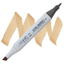 Copic Classic Marker - Toast E34 marker and swatch