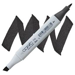 Copic Classic Marker - Toner Gray T-10 marker and swatch
