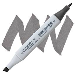 Copic Classic Marker - Toner Gray T-5 marker and swatch