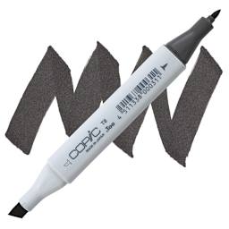 Copic Classic Marker - Toner Gray T-8 marker and swatch