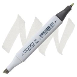 Copic Classic Marker - Warm Gray W-0 marker and swatch