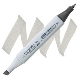 Copic Classic Marker - Warm Gray W-2 marker and swatch