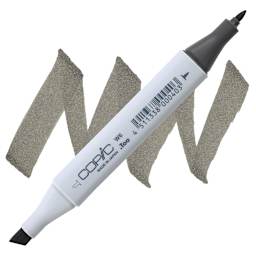 Copic Classic Marker - Warm Gray W-6 marker and swatch