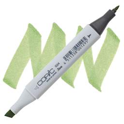 Copic Classic Marker - Willow G24 marker and swatch