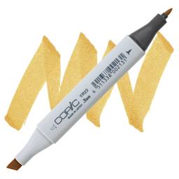 Copic Classic Marker - Yellow Ochre YR23 marker and swatch