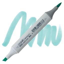 Copic Sketch Marker - Aqua Mint BG32 marker and swatch