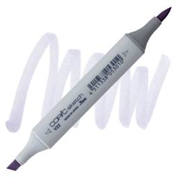 Copic Sketch Marker - Ash Lavender V22 marker and swatch