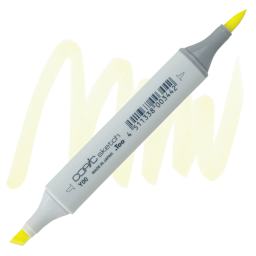 Copic Sketch Marker - Barium Yellow Y00 marker and swatch