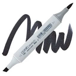 Copic Sketch Marker - Black 100 marker and swatch