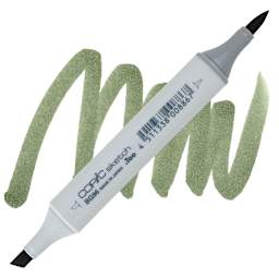 Copic Sketch Marker - Bush BG96 marker and swatch