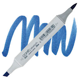 Copic Sketch Marker - Cobalt Blue B26 marker and swatch