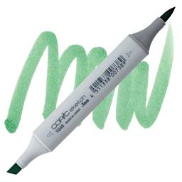 Copic Sketch Marker - Cobalt Green YG45 marker and swatch