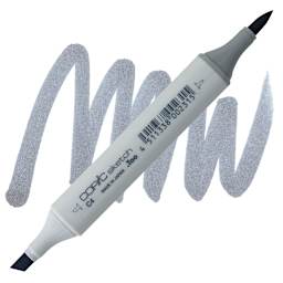 Copic Sketch Marker - Cool Gray C4 marker and swatch