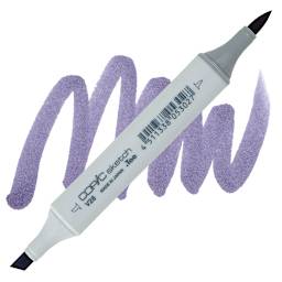Copic Sketch Marker - Eggplant V28 marker and swatch