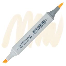 Copic Sketch Marker - Egg Shell E50 marker and swatch
