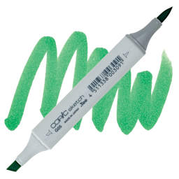 Copic Sketch Marker - Emerald Green G05 marker and swatch