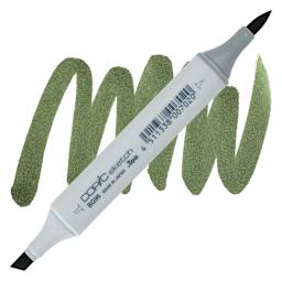 Copic Sketch Marker - Flagstone Blue BG99 marker and swatch