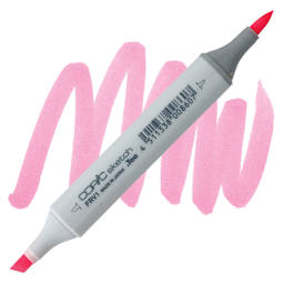 Copic Sketch Marker - Fluorescent Pink FRV1 marker and swatch