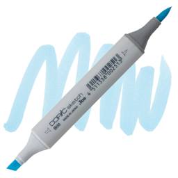 Copic Sketch Marker - Frost Blue B00 marker and swatch