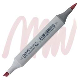 Copic Sketch Marker - Grayish Cherry RV91 marker and swatch