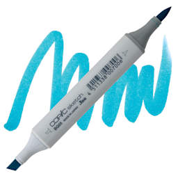 Copic Sketch Marker - Holiday Blue BG05 marker and swatch