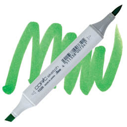 Copic Sketch Marker - Lettuce Green YG09 marker and swatch