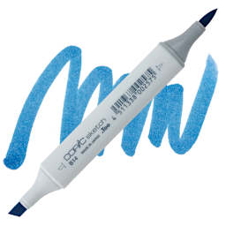 Copic Sketch Marker - Light Blue B14 marker and swatch