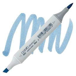 Copic Sketch Marker - Light Crockery Blue B93 marker and swatch