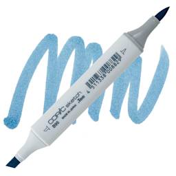 Copic Sketch Marker - Light Grayish Cobalt B95 marker and swatch