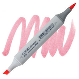Copic Sketch Marker - Light Prawn R22 marker and swatch