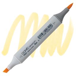 Copic Sketch Marker - Light Reddish Yellow YR31 marker and swatch
