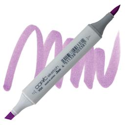Copic Sketch Marker - Lilac V04 marker and swatch