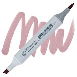 Copic Sketch Marker - Lipstick Rose, E04 marker and swatch