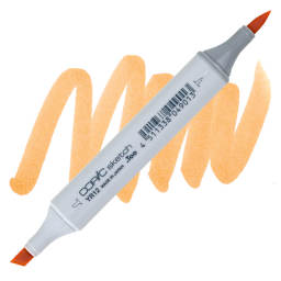 Copic Sketch Marker - Loquat YR12 marker and swatch