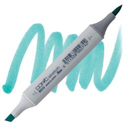 Copic Sketch Marker - Mint Green BG13 marker and swatch