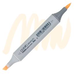 Copic Sketch Marker - Pale Chiffon YR0000 marker and swatch
